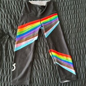 Peloton Pride Crop Leggings WITH Brand Size Small